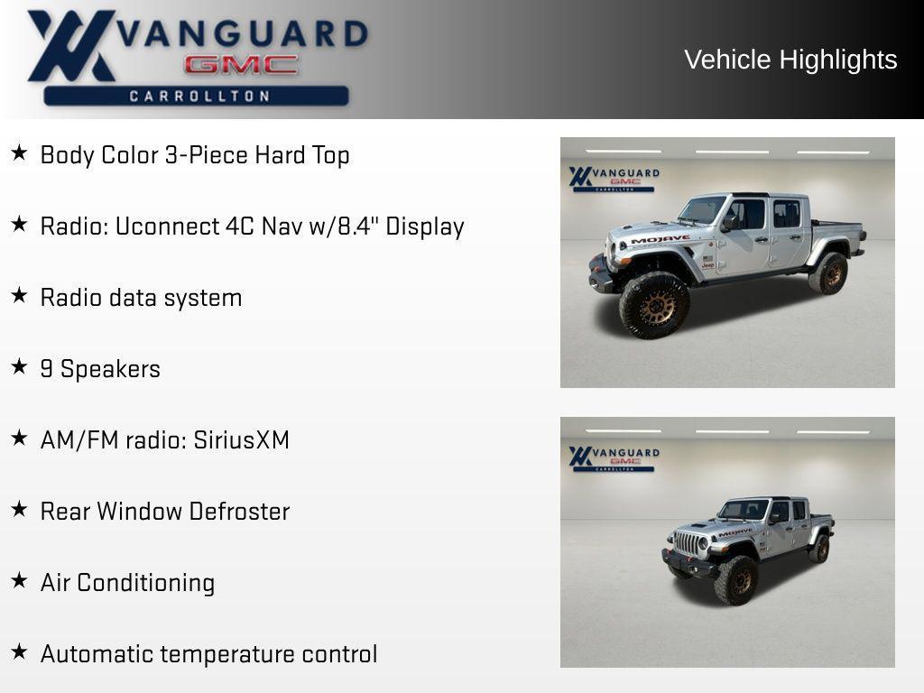 used 2023 Jeep Gladiator car, priced at $36,757