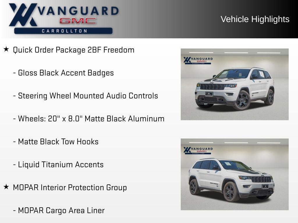 used 2021 Jeep Grand Cherokee car, priced at $21,776