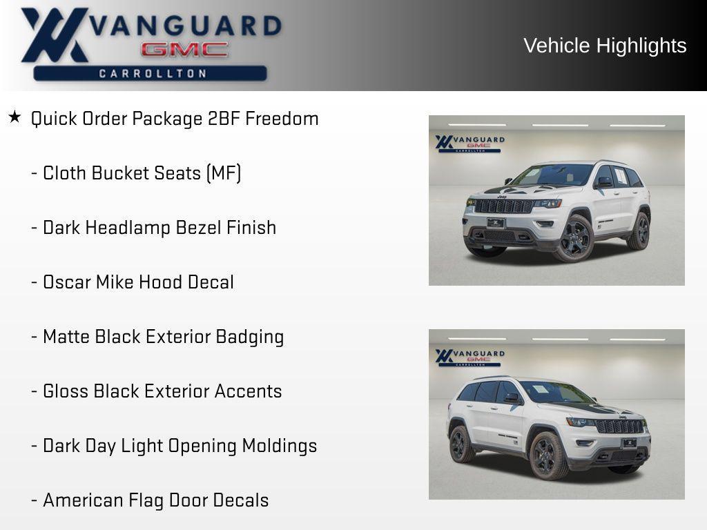 used 2021 Jeep Grand Cherokee car, priced at $21,776