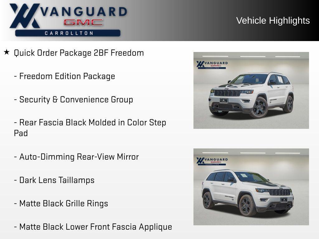 used 2021 Jeep Grand Cherokee car, priced at $21,776