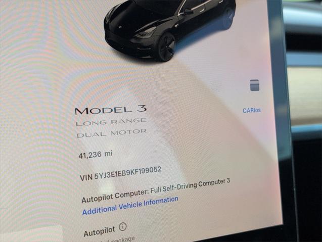 used 2019 Tesla Model 3 car, priced at $23,879