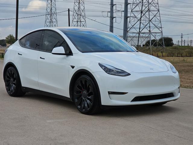 used 2022 Tesla Model Y car, priced at $31,592