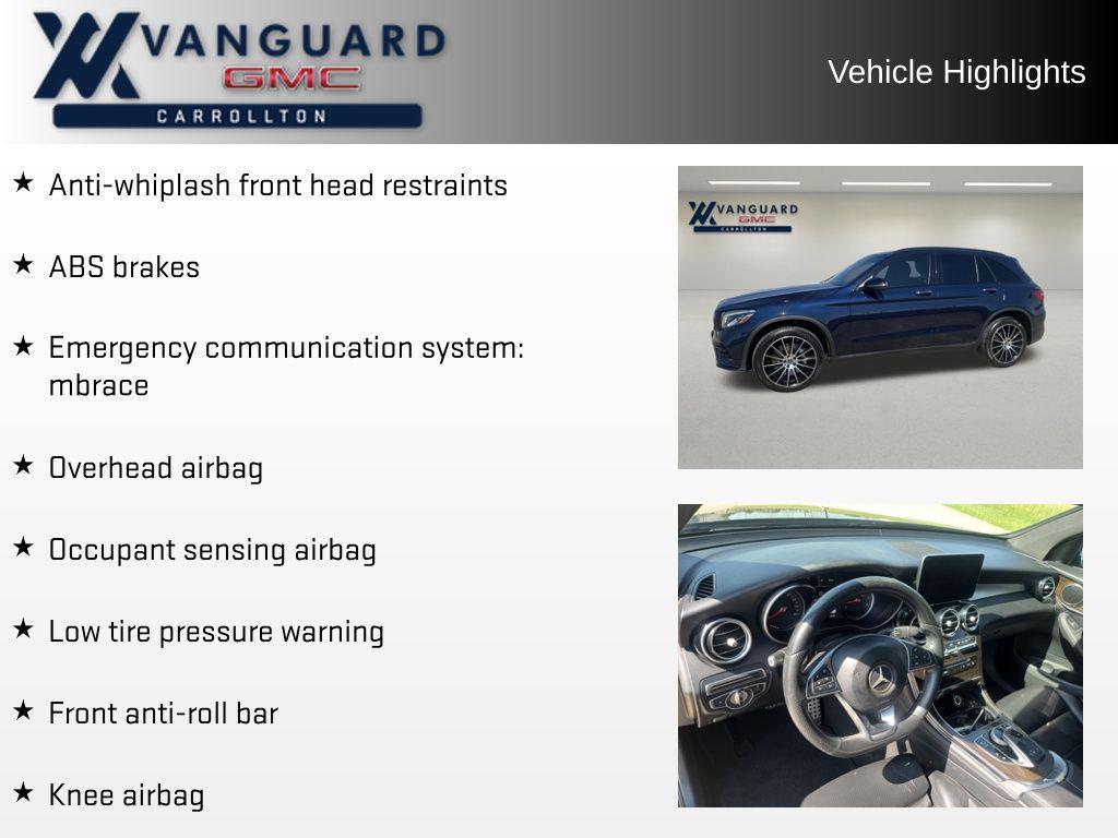 used 2018 Mercedes-Benz GLC 300 car, priced at $13,756
