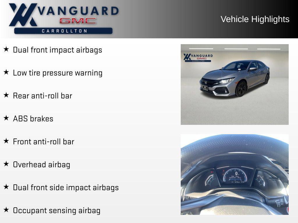 used 2019 Honda Civic car, priced at $19,428