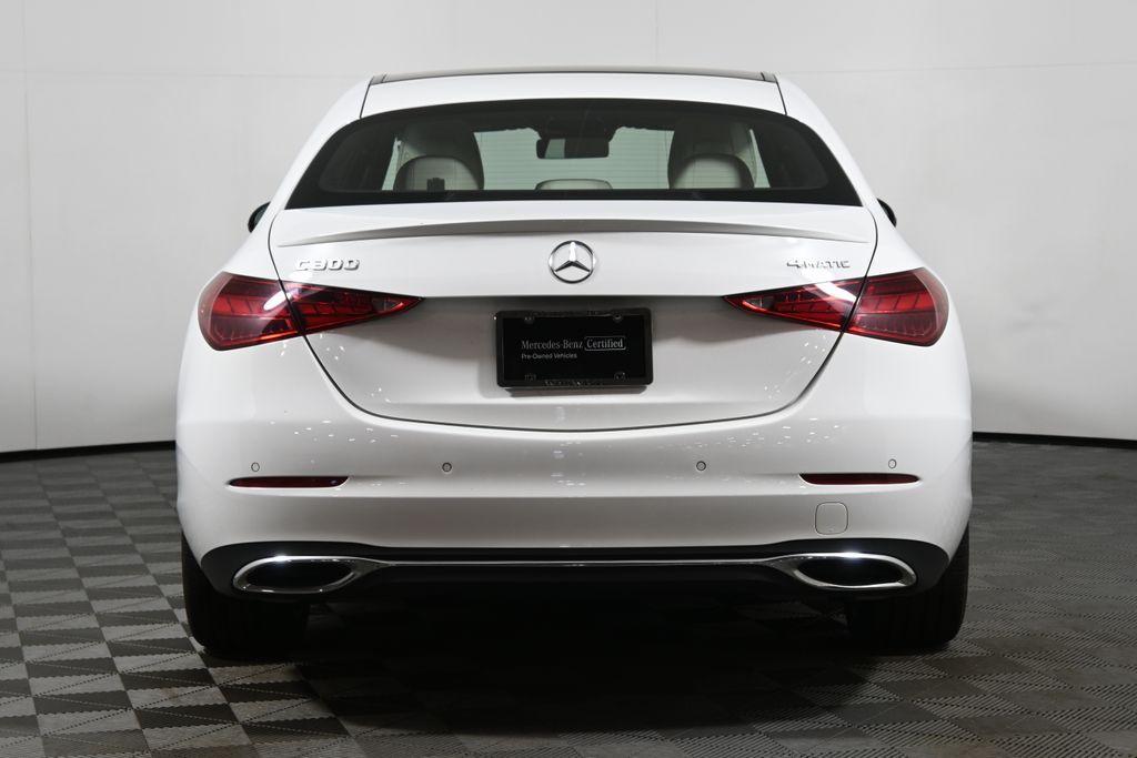 used 2022 Mercedes-Benz C-Class car, priced at $35,895