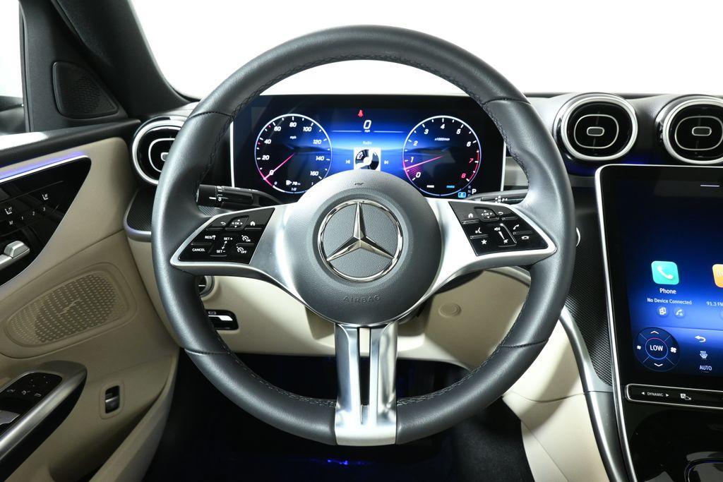 used 2025 Mercedes-Benz C-Class car, priced at $46,495