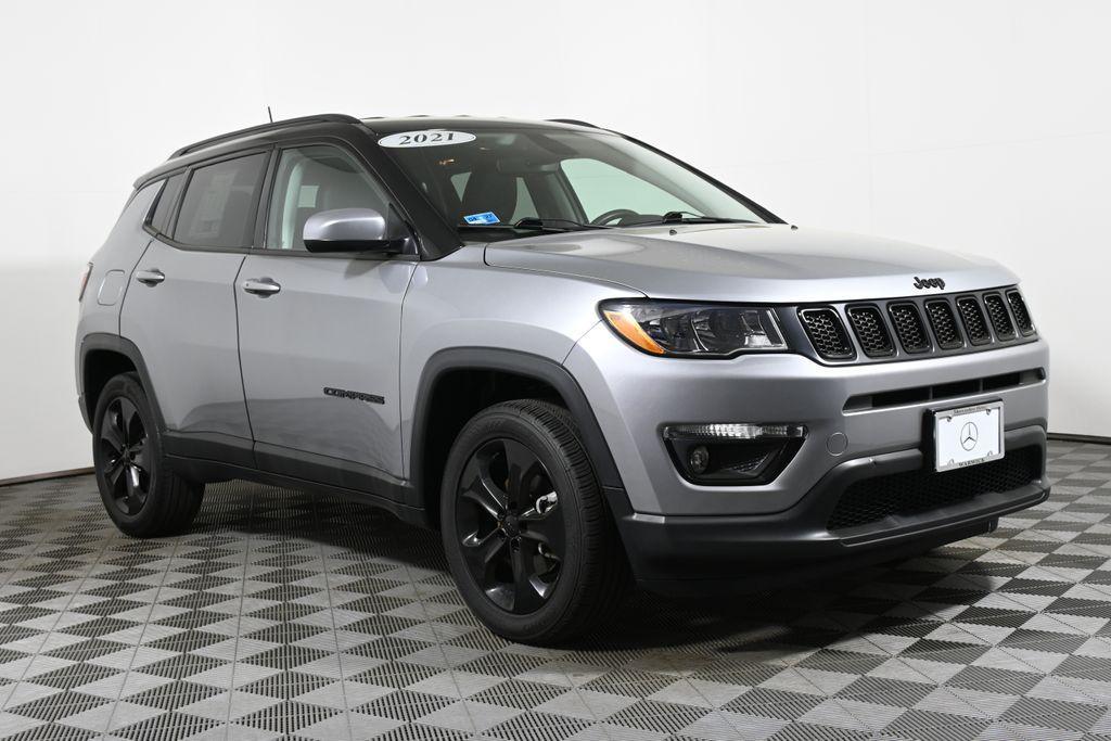 used 2021 Jeep Compass car, priced at $16,995