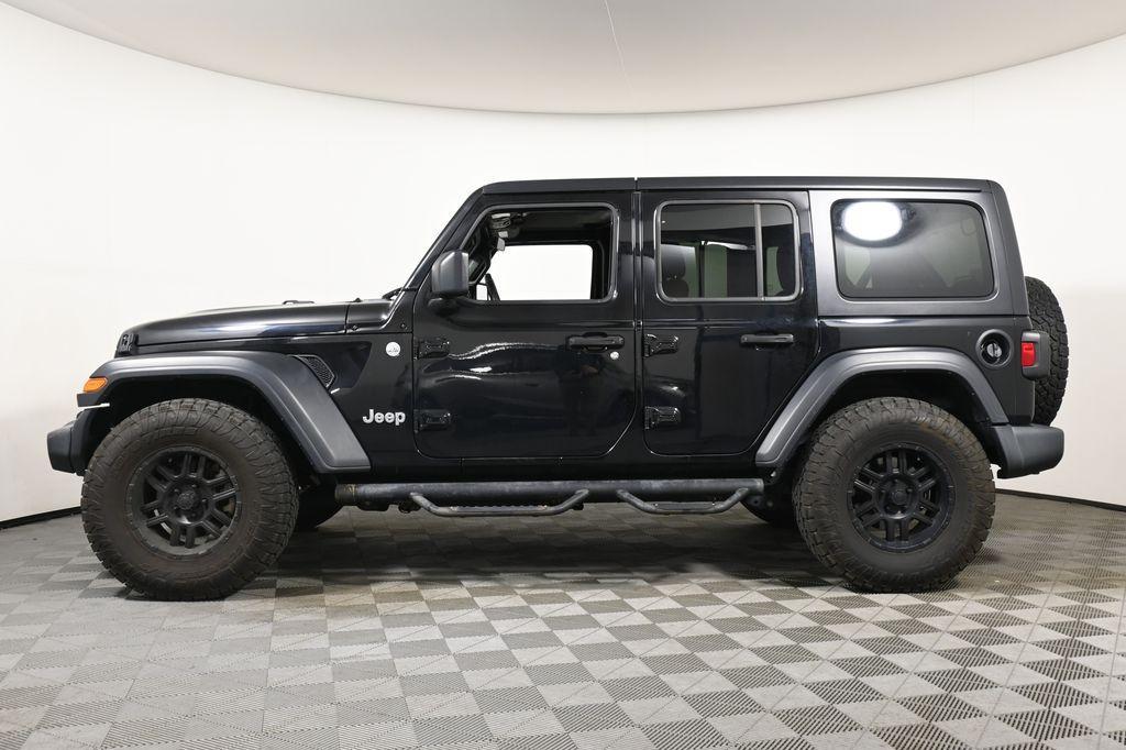 used 2021 Jeep Wrangler Unlimited car, priced at $25,895