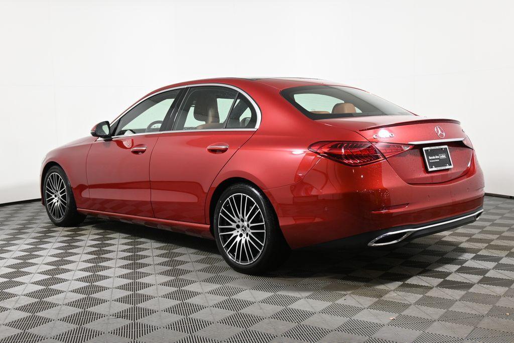 used 2022 Mercedes-Benz C-Class car, priced at $34,995