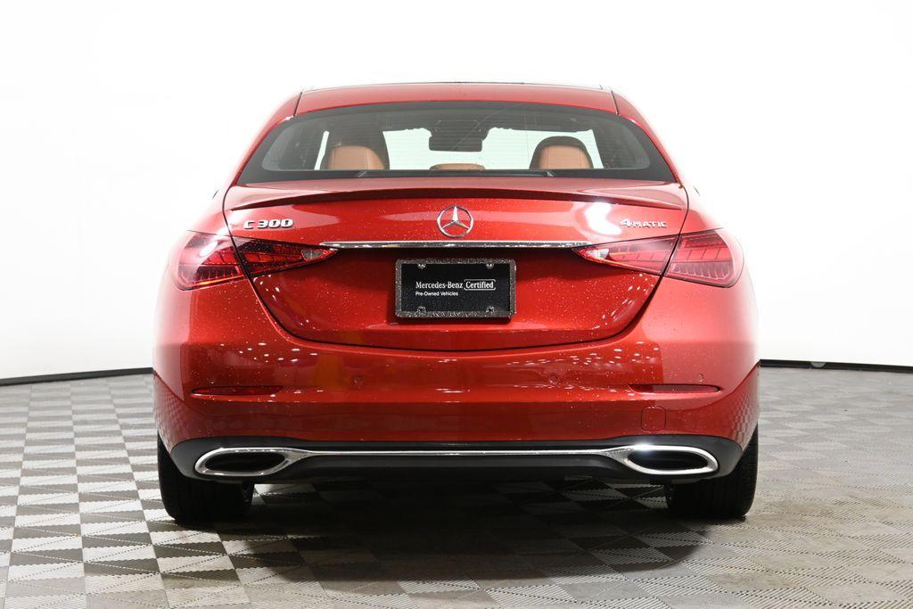 used 2022 Mercedes-Benz C-Class car, priced at $34,995