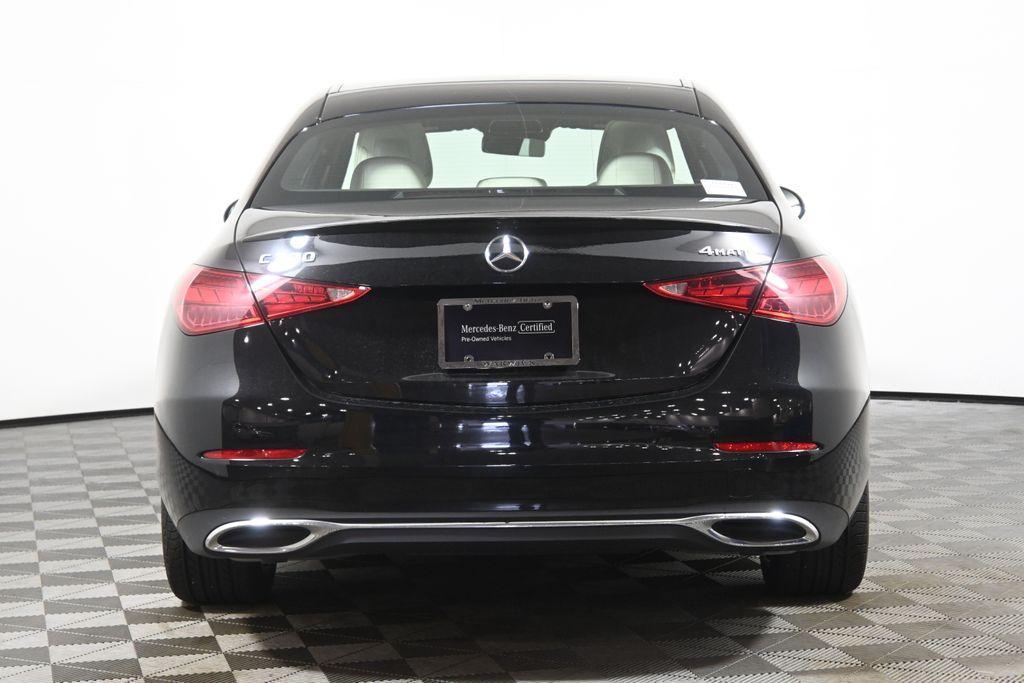 used 2022 Mercedes-Benz C-Class car, priced at $35,495