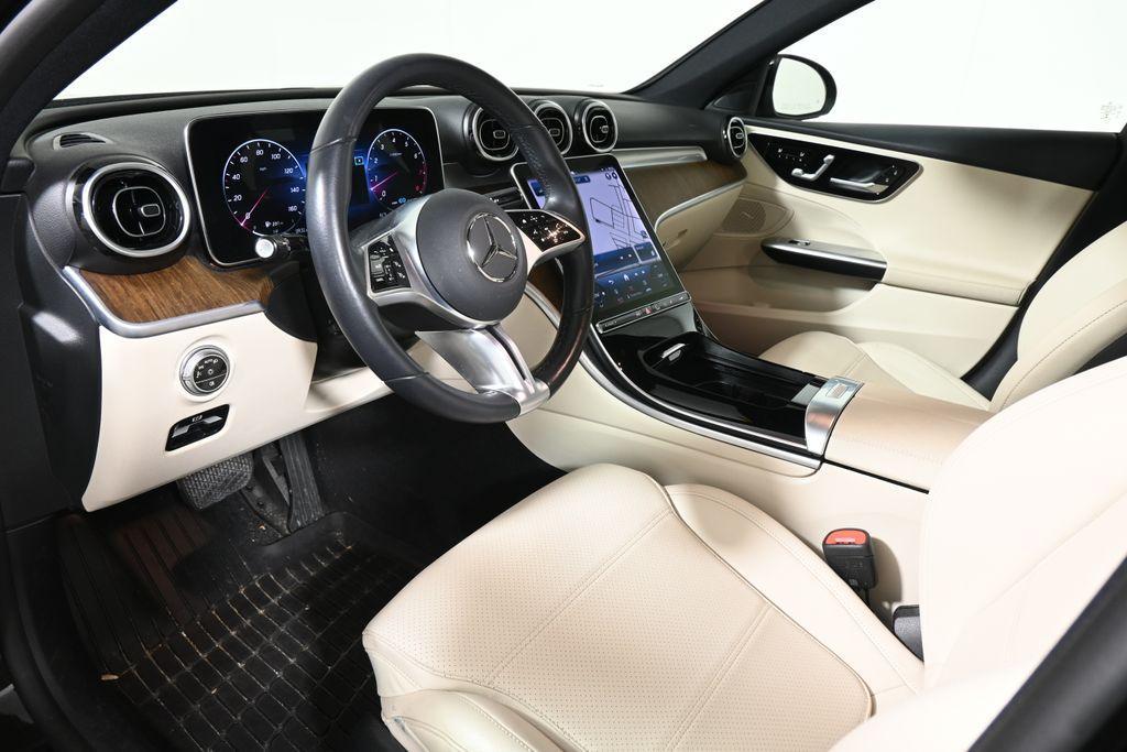 used 2022 Mercedes-Benz C-Class car, priced at $35,495