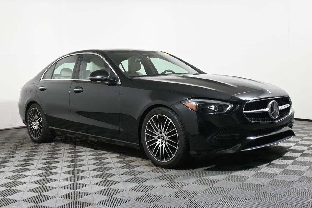 used 2022 Mercedes-Benz C-Class car, priced at $35,495