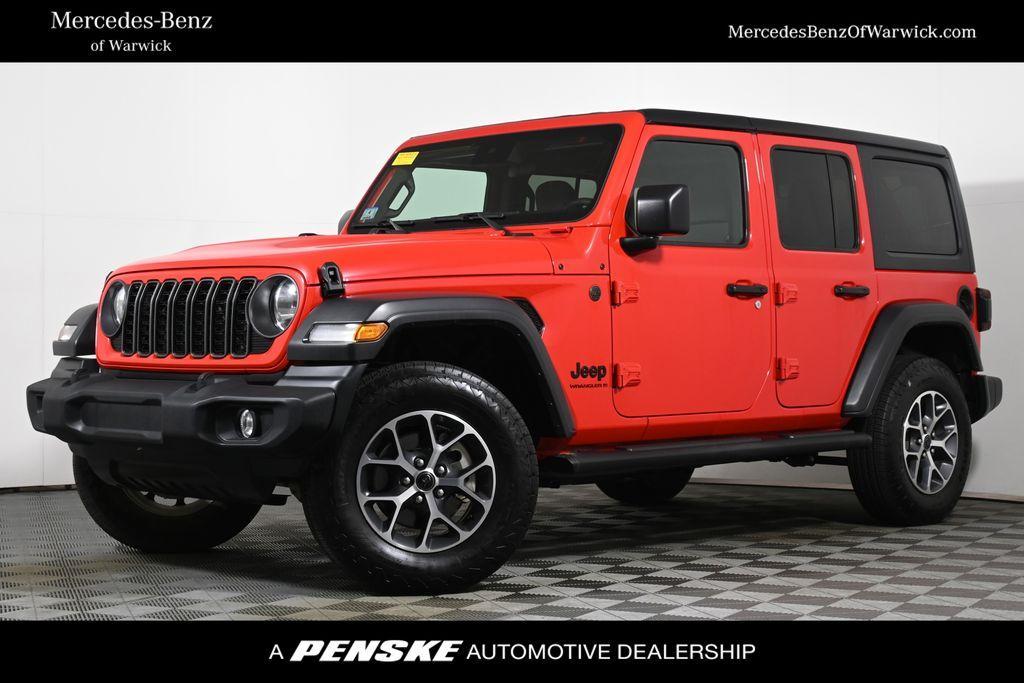 used 2024 Jeep Wrangler car, priced at $38,895