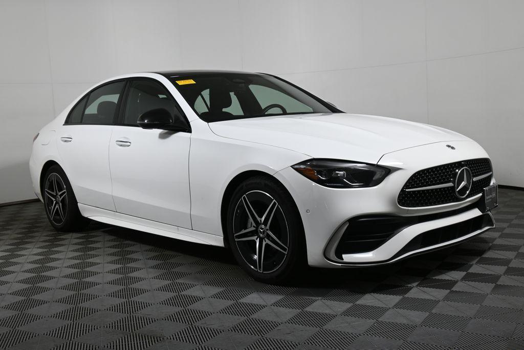 used 2025 Mercedes-Benz C-Class car, priced at $46,995