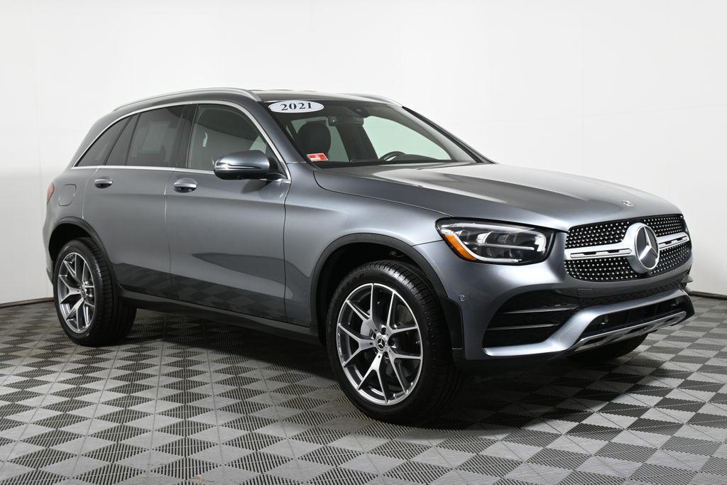 used 2021 Mercedes-Benz GLC 300 car, priced at $36,895