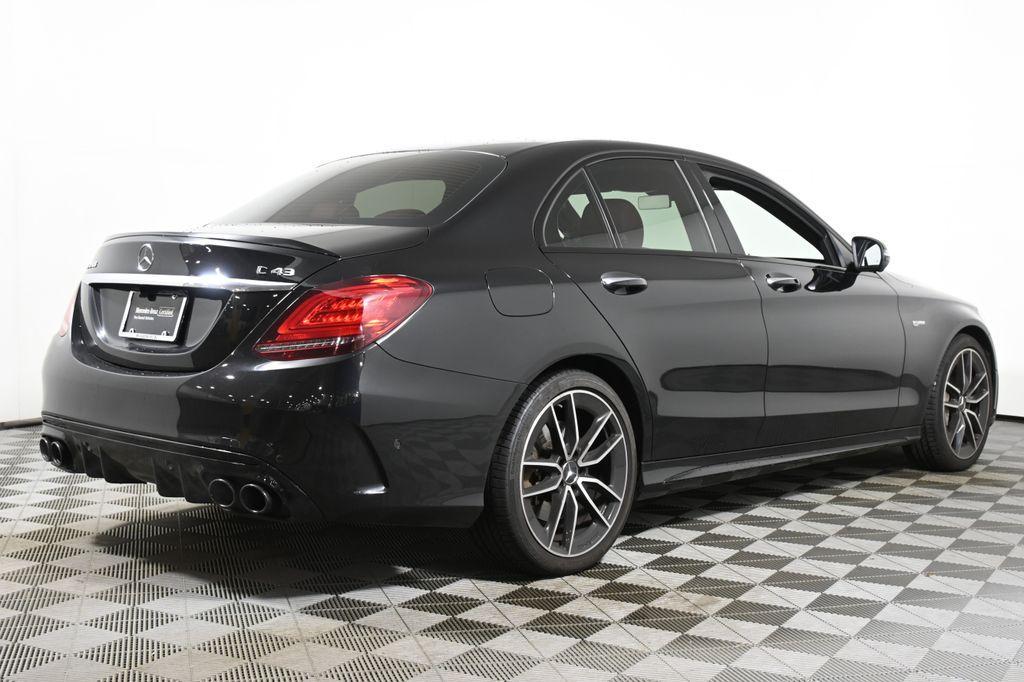 used 2021 Mercedes-Benz AMG C 43 car, priced at $40,495