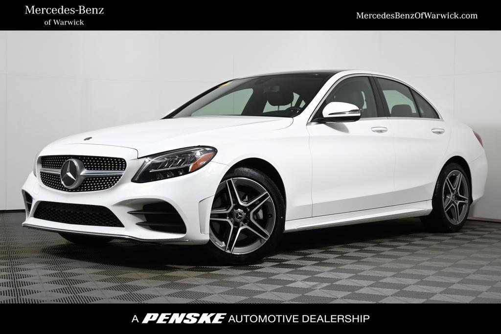 used 2021 Mercedes-Benz C-Class car, priced at $33,995