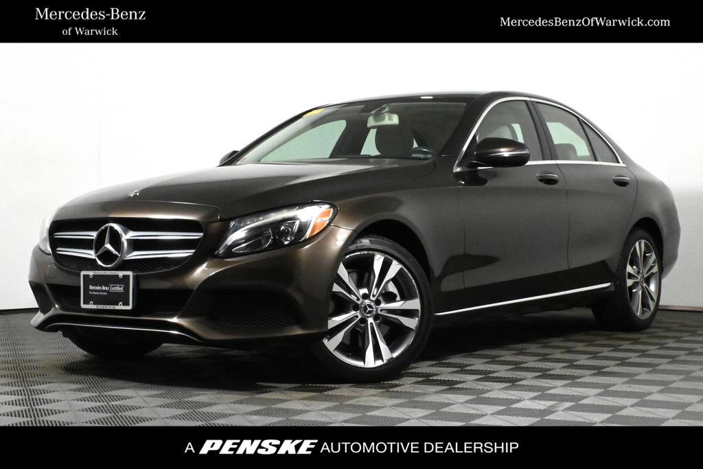 used 2018 Mercedes-Benz C-Class car, priced at $19,995