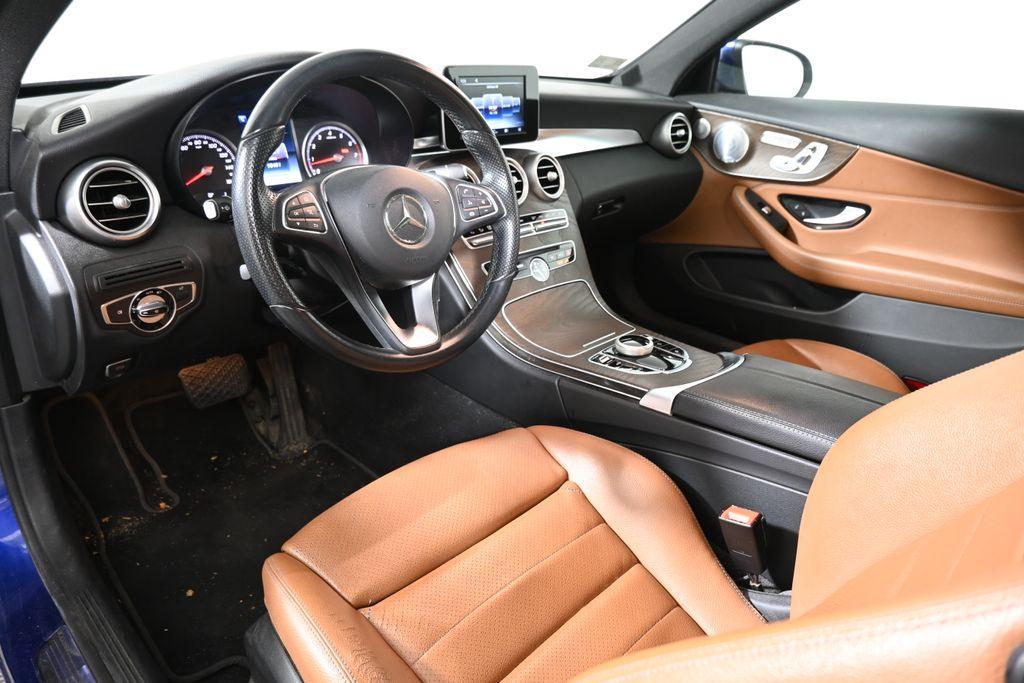 used 2017 Mercedes-Benz C-Class car, priced at $14,995