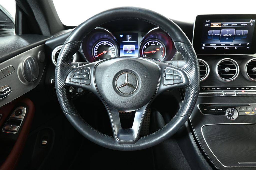 used 2018 Mercedes-Benz C-Class car, priced at $19,996