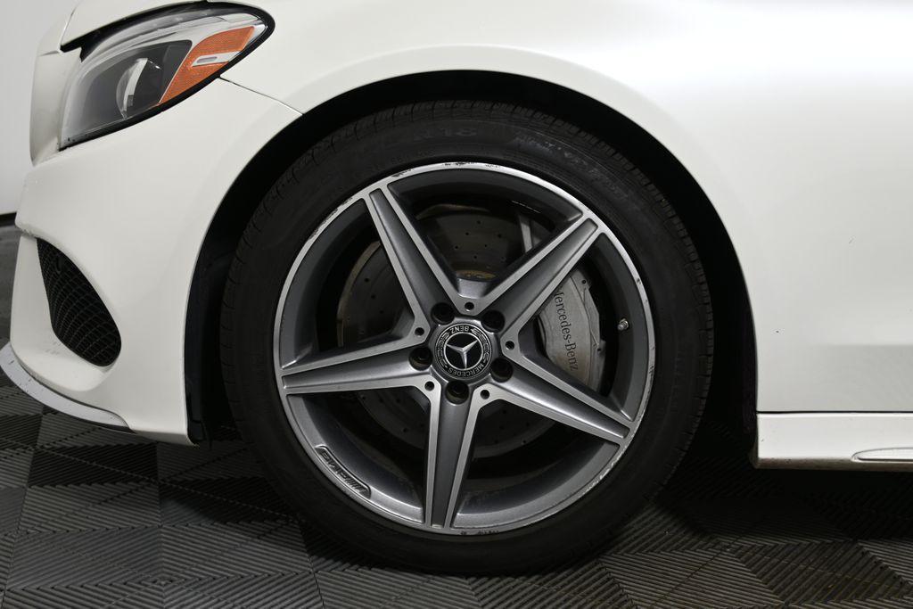 used 2018 Mercedes-Benz C-Class car, priced at $19,996
