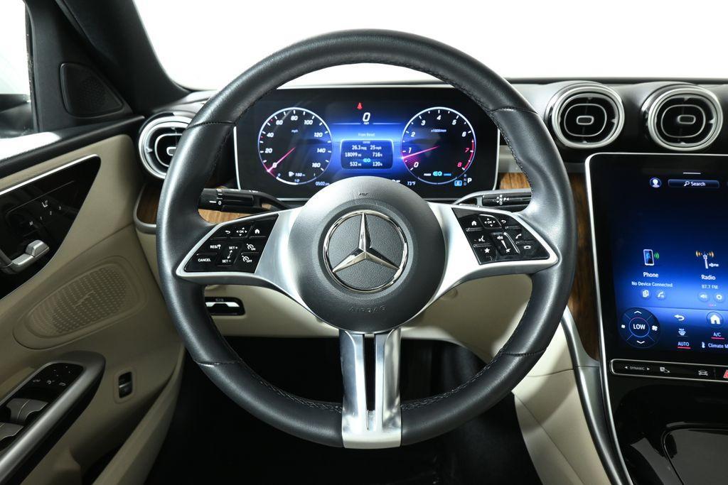 used 2022 Mercedes-Benz C-Class car, priced at $31,895