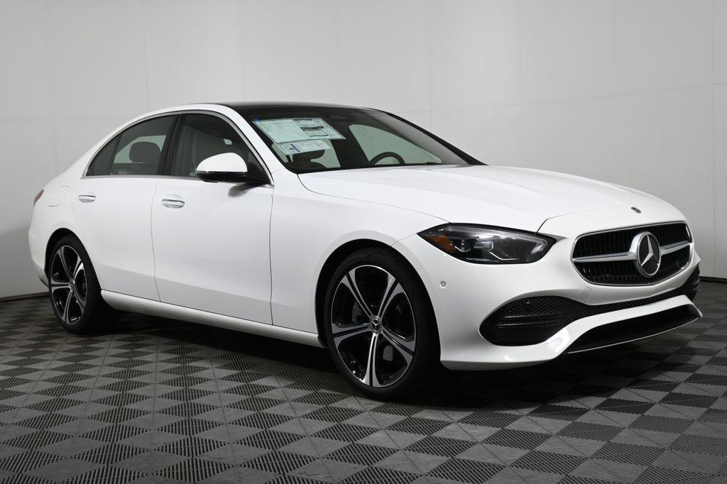 new 2025 Mercedes-Benz C-Class car, priced at $53,485