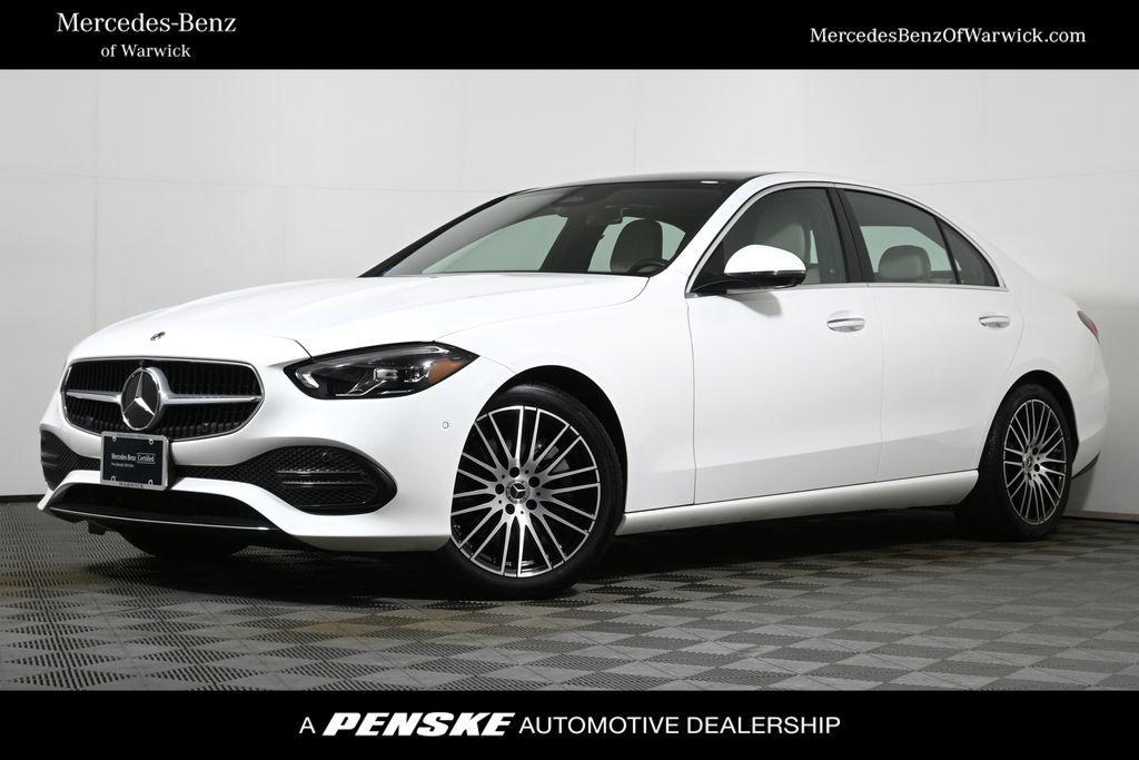 used 2022 Mercedes-Benz C-Class car, priced at $37,895
