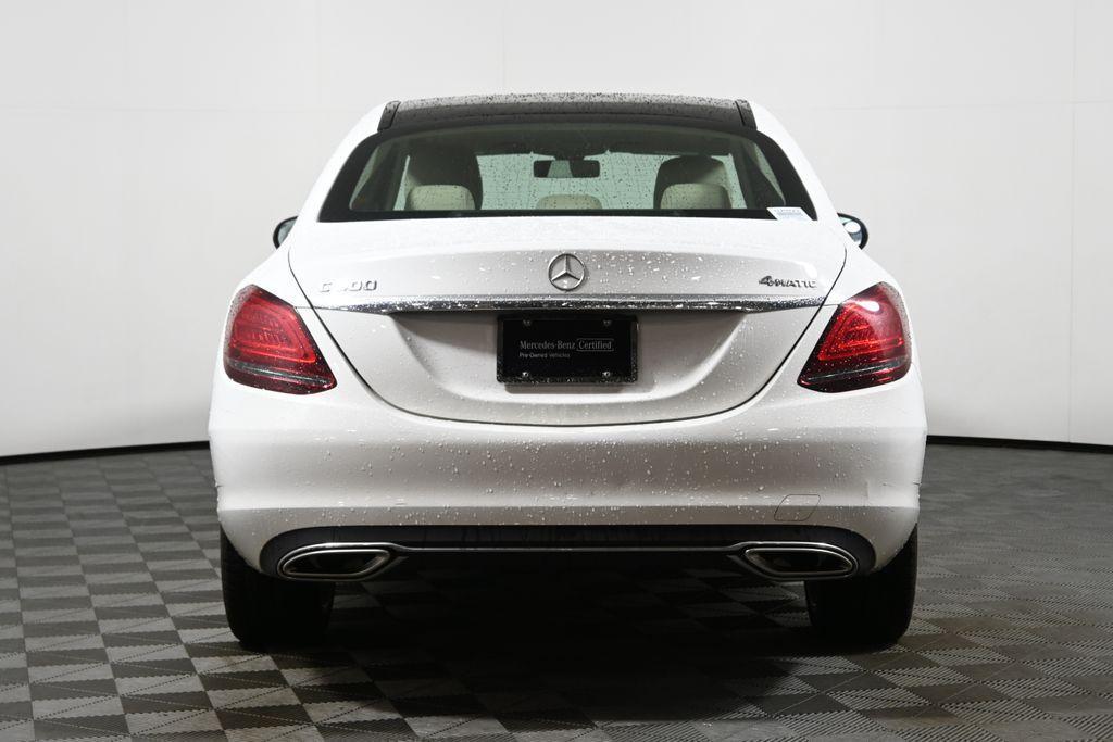used 2021 Mercedes-Benz C-Class car, priced at $30,895