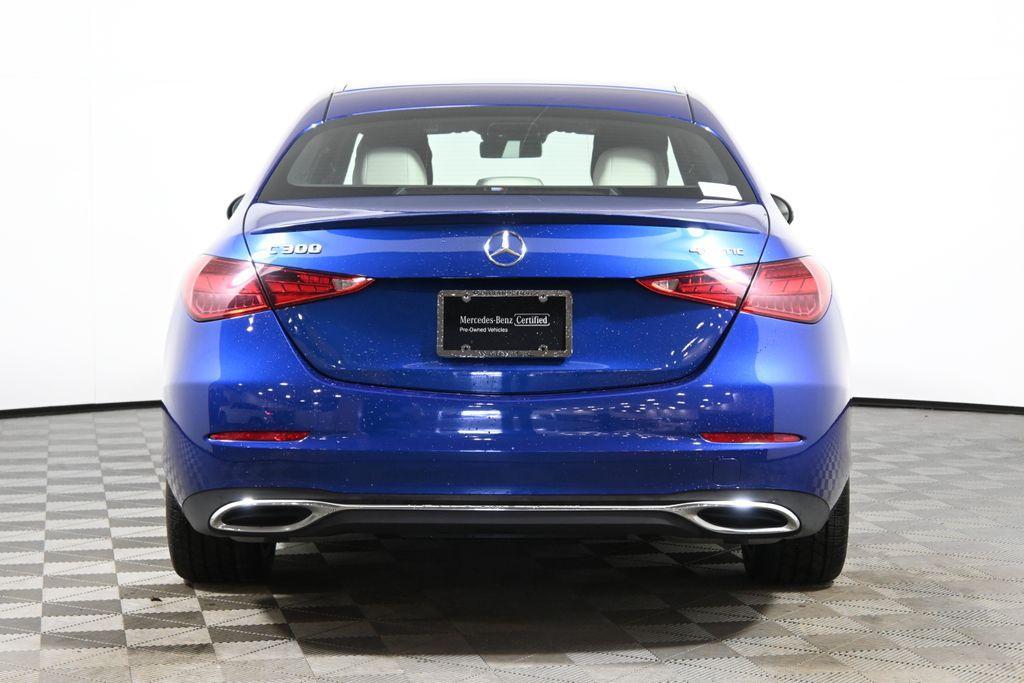 used 2022 Mercedes-Benz C-Class car, priced at $34,495