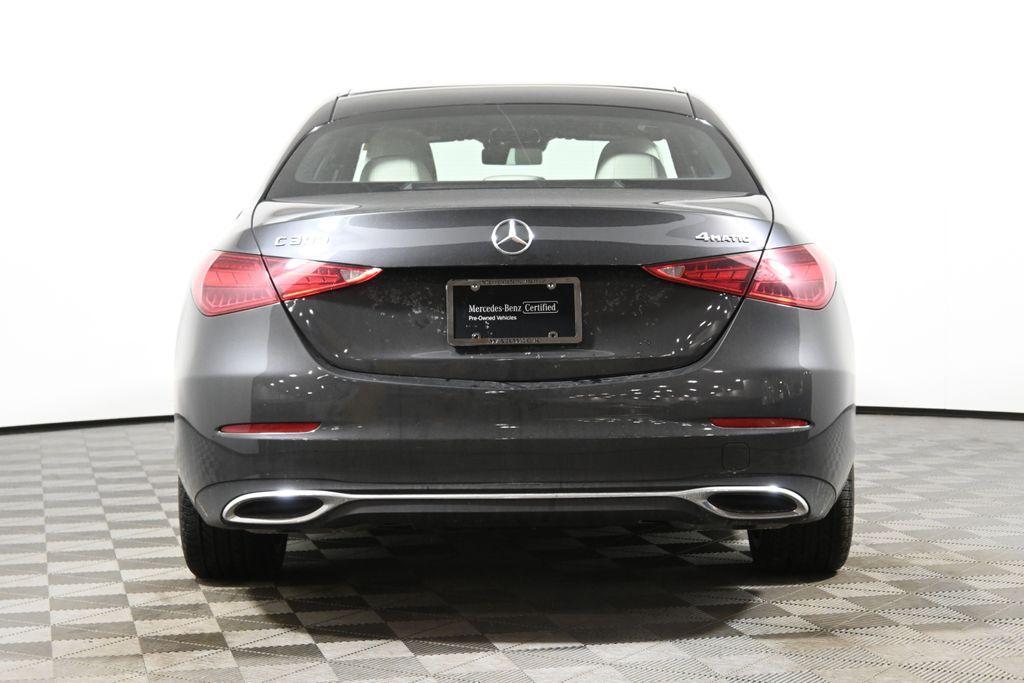 used 2022 Mercedes-Benz C-Class car, priced at $37,495