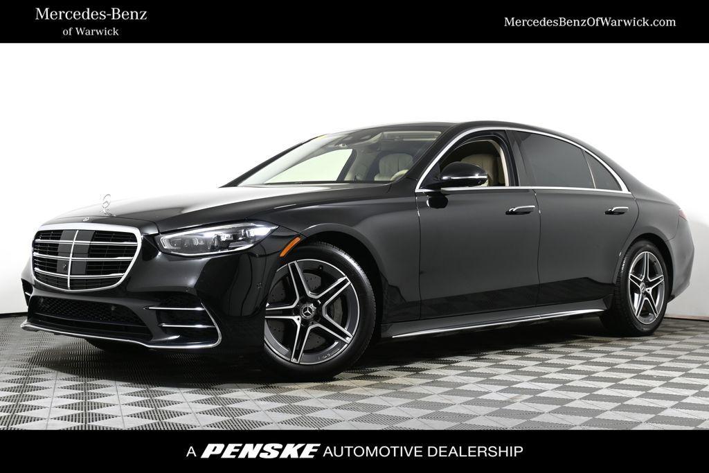 used 2022 Mercedes-Benz S-Class car, priced at $69,495