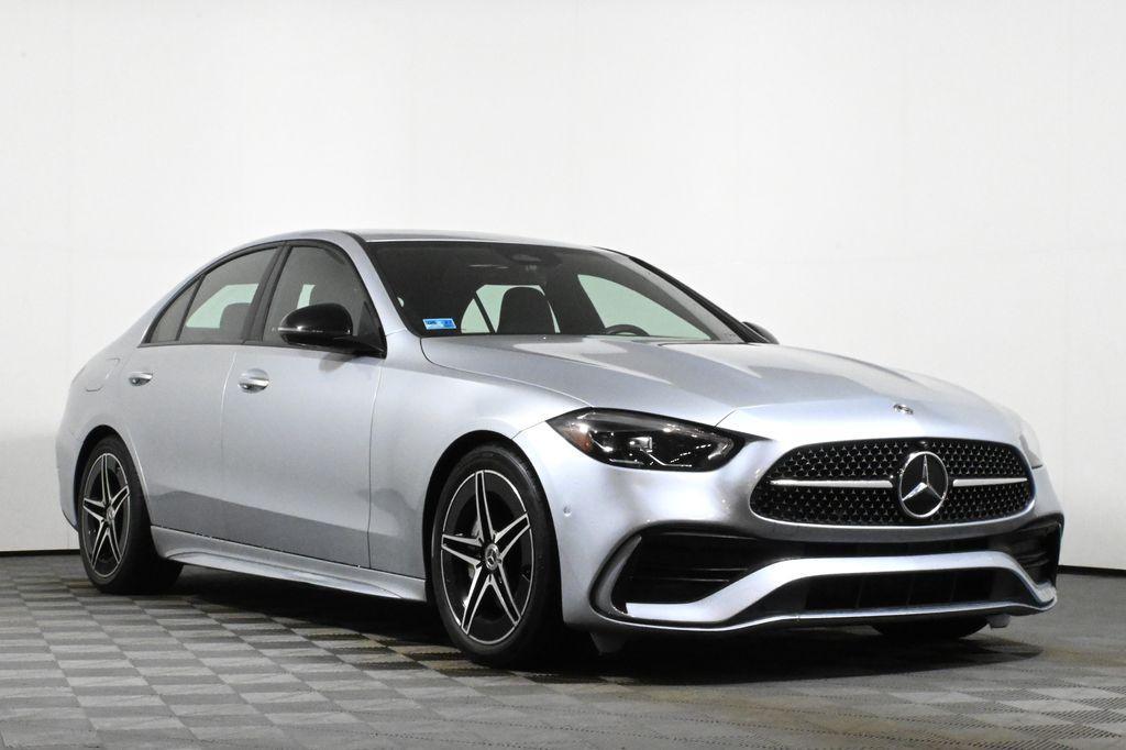 used 2022 Mercedes-Benz C-Class car, priced at $33,895