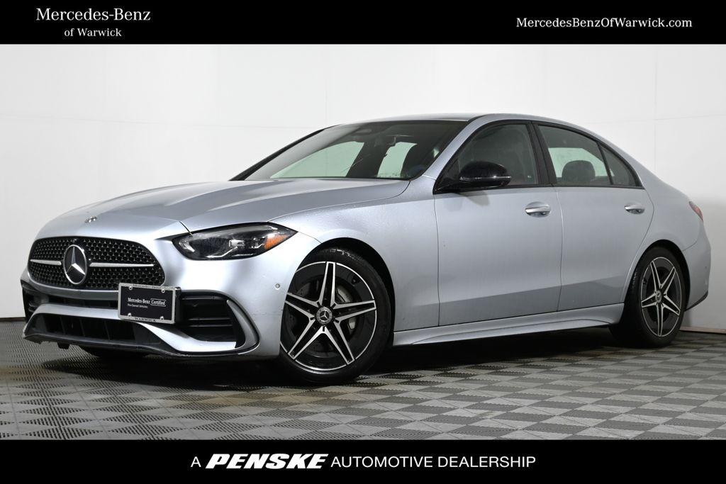 used 2022 Mercedes-Benz C-Class car, priced at $36,995