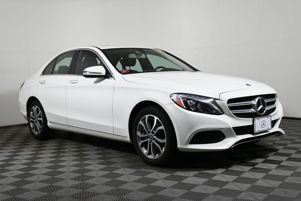 used 2018 Mercedes-Benz C-Class car, priced at $19,495