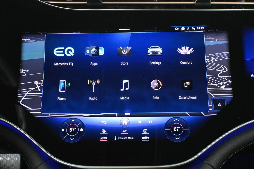 used 2023 Mercedes-Benz EQS 580 car, priced at $59,495