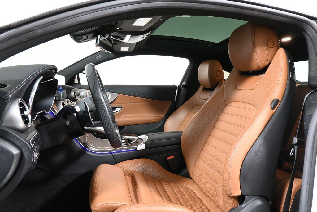 used 2021 Mercedes-Benz AMG C 43 car, priced at $49,995