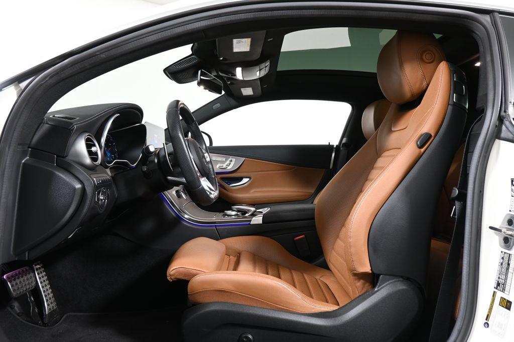 used 2021 Mercedes-Benz AMG C 43 car, priced at $49,995