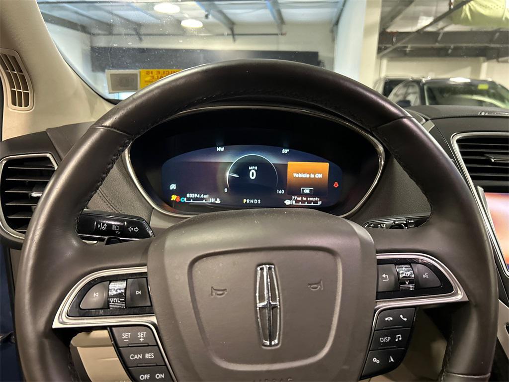 used 2019 Lincoln Nautilus car, priced at $19,720