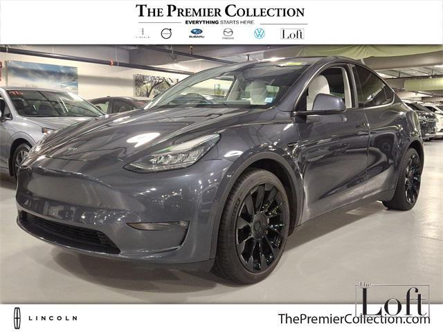 used 2021 Tesla Model Y car, priced at $27,998