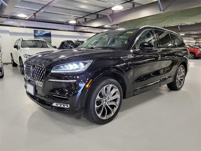 used 2021 Lincoln Aviator car, priced at $46,152