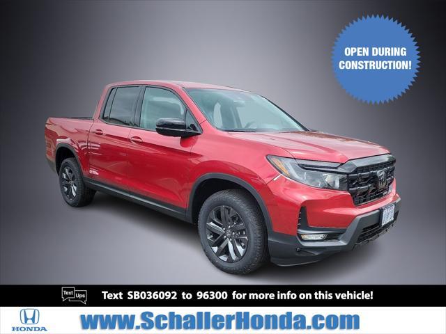 new 2025 Honda Ridgeline car, priced at $40,105