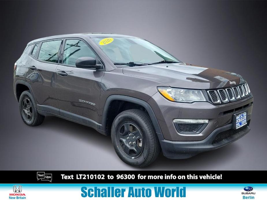used 2020 Jeep Compass car, priced at $18,897