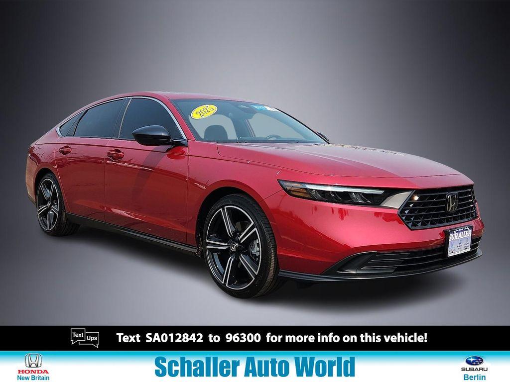 used 2025 Honda Accord Hybrid car, priced at $31,697