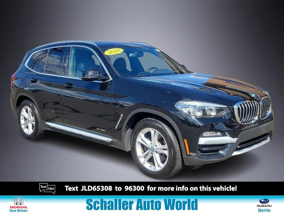 used 2018 BMW X3 car, priced at $21,556