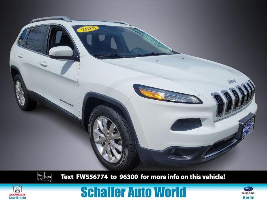 used 2015 Jeep Cherokee car, priced at $12,602