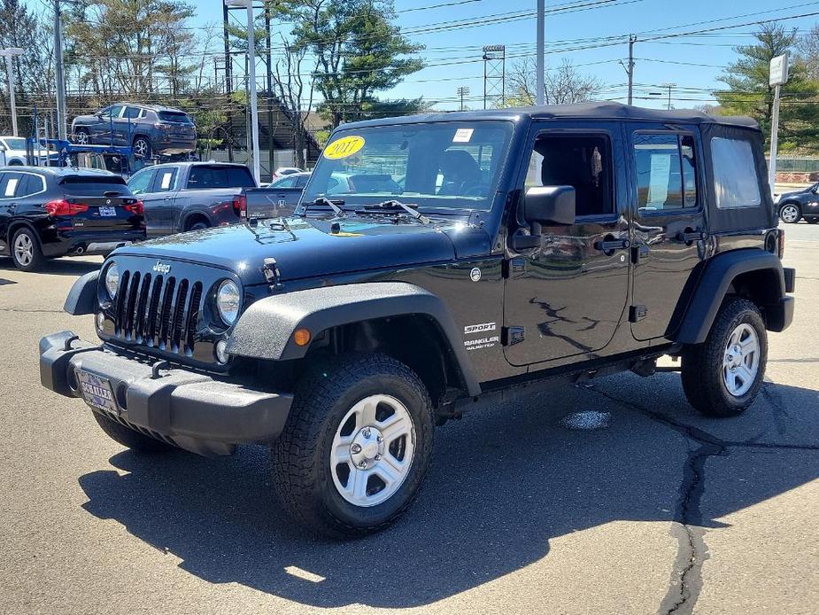 used 2017 Jeep Wrangler Unlimited car, priced at $22,297