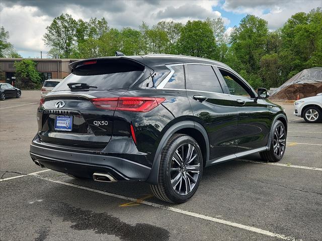 used 2021 INFINITI QX50 car, priced at $24,699