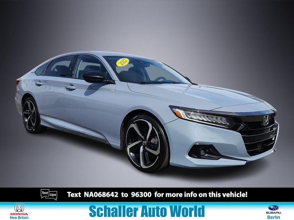 used 2022 Honda Accord car, priced at $24,197